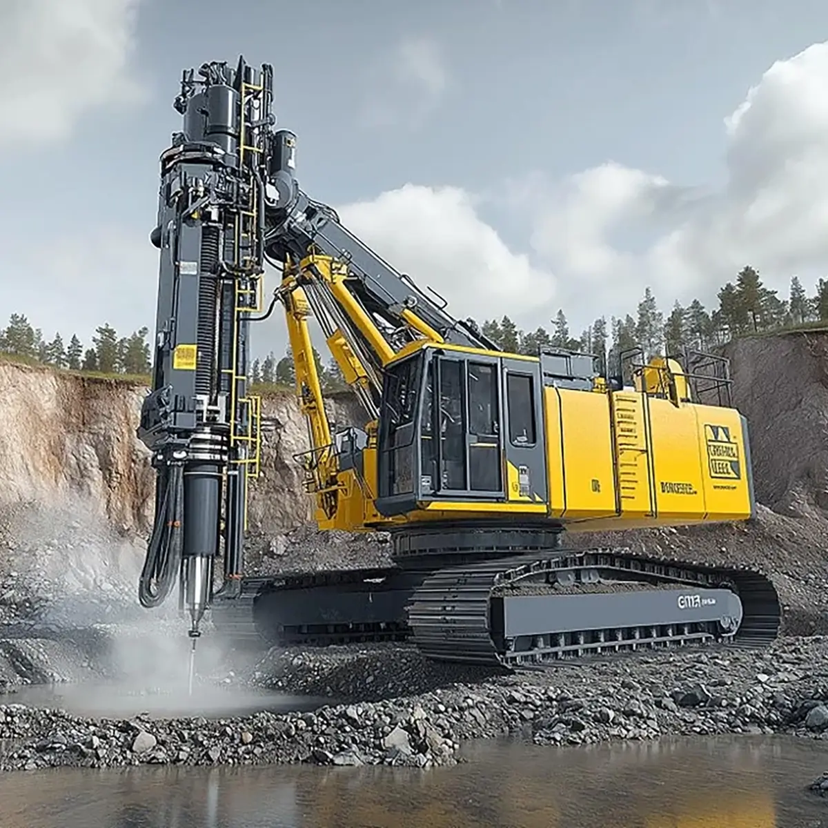 SPT Drilling Machine example CoreMaster operation